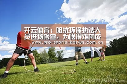 开云体育:阻扰环保执法人员进场检查,为啥很难构成妨害公务罪?(图1) 开元棋牌官网